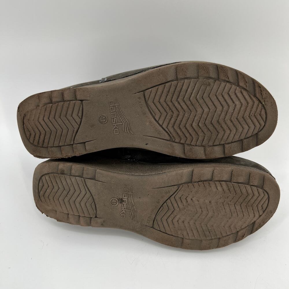 Dansko Caley Wedge Bootie Womens EU 41 US 10.5-11 Gray Nubuck Leather Ruched - Picture 7 of 15
